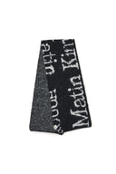 CRACKED LOGO MUFFLER IN BLACK
