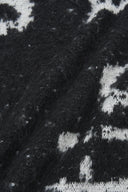 CRACKED LOGO MUFFLER IN BLACK