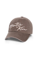 SCRIPT LOGO BALL CAP IN BROWN