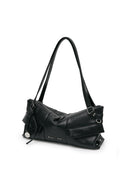 WIDE NEMO SHOULDER BAG IN BLACK