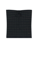 STRIPE KNIT TUBE TOP IN NAVY