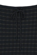 STRIPE KNIT TUBE TOP IN NAVY