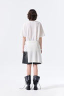 PORTRAIT GRAFFITI LOGO TOP IN WHITE