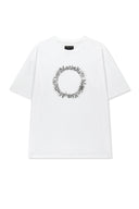 圓標LOGO上衣男款 白色