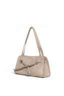 DROP TAIL MELLOW SHOULDER BAG IN BEIGE