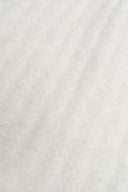 TASSEL TIE KNIT BEANIE IN IVORY