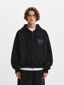 MATIN WARM TOUCH HOODY ZIP UP IN BLACK