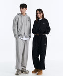 DENVER 2-WAY HOOD ZIP-UP IN GREY