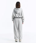 DENVER 2-WAY HOOD ZIP-UP IN GREY