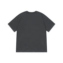 SIERRA LEOPARD HEART HALF T IN CHARCOAL (BROWN PRINT)
