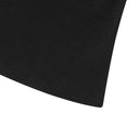 DYON METAL LOGO HEART PATCH SLEEVELESS IN BLACK