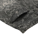 DITT SNAP BUTTON LEOPARD WIDE PANTS IN LEOPARD