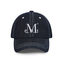 SIGNATURE STITCH BALL CAP IN DARK BLUE