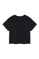 PATTERN ARTWORK LOGO CROP TOP IN BLACK image 13