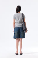 CARPENTER BERMUDA DENIM PANTS IN BLUE image 19