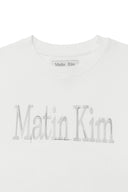 PATTERN ARTWORK LOGO CROP TOP IN WHITE image 15