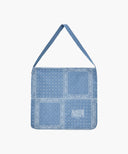 BANDANA ONE SHOULDER ECO BAG IN BLUE image 7