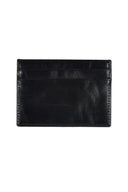 EMBOSSED LOGO CARD WALLET IN BLACK image 2