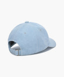 DENIM WASHING REGULAR LOGO BALL CAP IN LIGHT BLUE image 2
