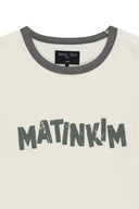 MATIN LOGO RINGER TOP FOR MEN IN CREAM image 15