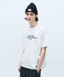 LETTERING LOGO OVERSIZED TEE IN WHITE image 1
