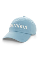 APPLIQUE FELT LOGO BALL CAP IN LIGHT BLUE image 6