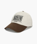 CLASSIC LOGO 6PANEL COLOR BLOCK CAP IN BROWN image 7