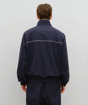 MARITHÉ SPORT NYLON TRACK ZIP-UP JACKET IN NAVY image 3