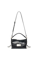 SIDE ZIPPER TWO WAY BAG IN BLACK image 8