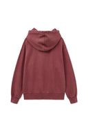 VINTAGE COLOR DYING LOGO HOODY IN RED image 14
