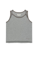 TWIST SHOULDER SLEEVELESS TOP IN GRAY image 10