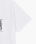 W CLASSIC LOGO TEE IN WHITE image 4