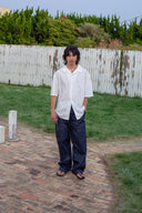 ZIGZAG STITCH POINT SHIRT FOR MEN IN WHITE image 19