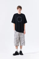 MATIN KIM CIRCLE LOGO TOP FOR MEN IN BLACK image 9