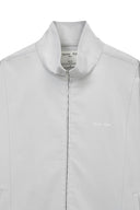 BACK LOGO HIGH NECK JUMPER IN LIGHT GRAY image 3