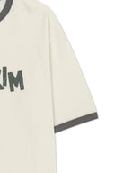 MATIN LOGO RINGER TOP FOR MEN IN CREAM image 5