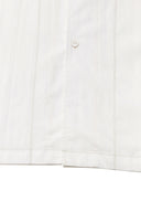 ZIGZAG STITCH POINT SHIRT FOR MEN IN WHITE image 4