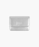 CLASSIC LOGO FLAP WALLET IN SILVER image 5