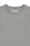 LABEL DETAIL SLIM FIT TOP IN GRAY image 3