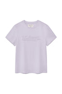 APPLIQUE LOGO PATCH TOP IN CHARCOAL GREY image 11