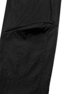 ZIPPER DETAIL NYLON PANTS IN BLACK image 5