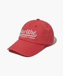 VINTAGE BASEBALL GRAPHIC CAP IN RED image 1