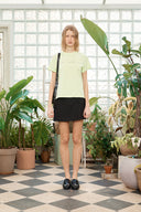 STICKER GRAPHIC LOGO TOP IN LIME image 4