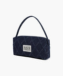 CLASSIC LOGO STRAP POUCH IN DARK BLUE image 2