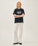 CLASSIC LOGO TEE IN NAVY image 5