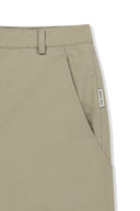 CURVED SEAM BERMUDA PANTS FOR MEN IN BEIGE image 16