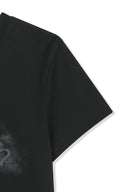 MATIN KIM ARCH LOGO CROP TOP IN BLACK image 14
