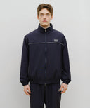 MARITHÉ SPORT NYLON TRACK ZIP-UP JACKET IN NAVY image 1