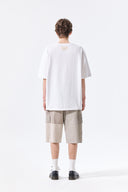 MATIN KIM CIRCLE LOGO TOP FOR MEN IN WHITE image 17