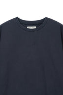 RAW CUT GRAFFITI LOGO TOP IN NAVY image 3